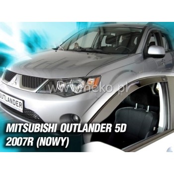 Ανεμοθραύστες για Mitsubishi Outlander (2006-2012)  - 2 τμχ. εμπρός