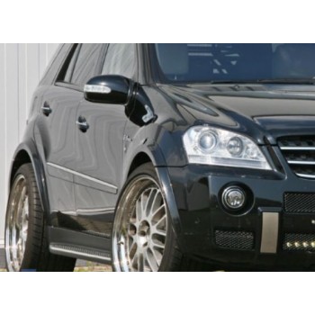 Φρυδάκια φτερών - φουσκωτά για  Mercedes W164 ML (2005-2012) - AMG design