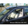 Ανεμοθραύστες για Nissan Maxima (1995-2000) sedan - 4 τμχ. εμπρός και πίσω