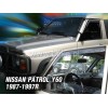 Ανεμοθραύστες για Nissan Patrol (1987-1997) χωρίς ηλ. καθρέπτες 3/5 πορτο - 2 τμχ. εμπρός