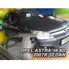 Ανεμοθραύστες για Opel Astra H (2004-2012) sedan - 4 τμχ. εμπρός και πίσω