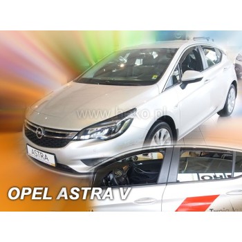 Ανεμοθραύστες για Opel Astra K (2015+) 5 πορτο - 4 τμχ. εμπρός και πίσω