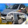 Ανεμοθραύστες για Opel Agila  (2000-2008)   5 πορτο  - 4 τμχ. εμπρός και πίσω