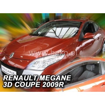 Ανεμοθραύστες για Renault Megane coupe (1996-2002) 3 πορτο