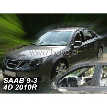 Ανεμοθραύστες για Saab 9000 (1986-1998) sedan - 4 τμχ εμπρός και πίσω