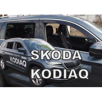 Ανεμοθραύστες για Skoda Kodiaq (2016+) - 4 τμχ εμπρός και πίσω