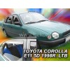 Ανεμοθραύστες για Toyota Corolla (1997-2001) 5 πορτο - 4 τμχ εμπρός και πίσω