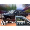 Ανεμοθραύστες για Toyota Hilux (1989-1997) 4 πορτο - 2 τμχ. εμπρός