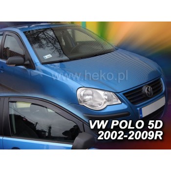 Ανεμοθραύστες για Vw Polo (2002-2009)  5 πορτο - 2 τμχ εμπρός