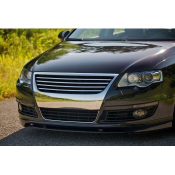 Μάσκα χωρίς σήμα για Vw Passat 3C (2005-2010) - χρωμίου με ανοίγματα για parktronic