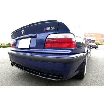 Diffuser πίσω προφυλακτήρα M-Pack μονό για Bmw E36 (1991-1999)