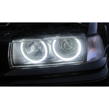 Δαχτυλίδια angel eyes για  (CCFL) για BMW E36 / E38 / E39 - κίτρινο χρώμα