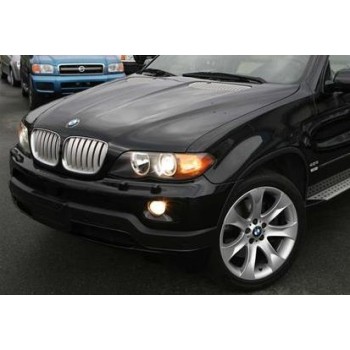 Δαχτυλίδια angel eyes για  BMW X5 (1999-2005) - κίτρινα