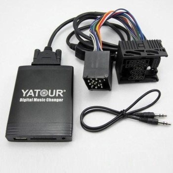 USB / MP3 Changer με Bluetooth*  για BMW E36 / E38 / E39 / E46 / X3 / X5 / Z3 / Z8 / MINI R5x - με 17 pin port