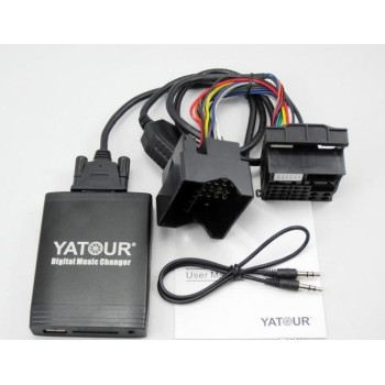 USB / MP3 Changer με Bluetooth*  για BMW E36 / E38 / E39 / E46 / X3 / X5 / Z3 / Z8 / MINI R5x - με 40άρα pin port