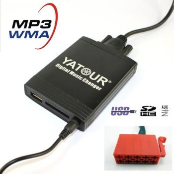 USB / MP3 Changer με  Bluetooth*  για Mazda 3 / 5 / 6 / 323 / RX8 / MX5 / CX7 / MPV / Protege μετά το 2008