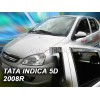 Ανεμοθραύστες για Tata Indica V2 (2007+) Indigo (2002+) 5 πορτο - 4τμχ. εμπρός και πίσω