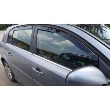 Ανεμοθραύστες για Opel Vectra C (2002-2008) sedan- 4 τμχ. εμπρός και πίσω