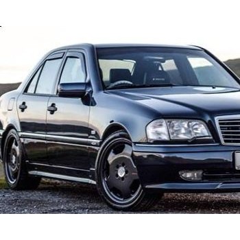 Ανεμοθραύστες για Mercedes C-Class W202 (1993-2000)  sedan - 2 τμχ. εμπρός