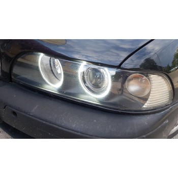 Δαχτυλίδια angel eyes για BMW E39 OEM με εργοστασιακά angel eyes - με 66 led