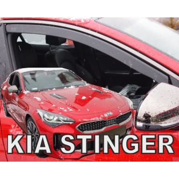 Ανεμοθραύστες για Kia Stinger (2017+ 5 πορτο - 2 τμχ. εμπρός