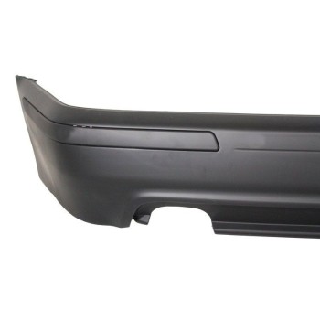 Πίσω προφυλακτήρας για BMW E39 sedan (1995-2003) - M5 με μονό diffuser χωρίς ανοίγματα για parktronic