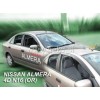 Ανεμοθραύστες για NISSAN ALMERA N16  (2000-2005)  4, 5 πορτο - 2 τμχ. εμπρός - αυτοκόλλητοι