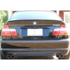 Diffuser πίσω προφυλακτήρα για BMW E46 sedan (1998-2005) - M pack - διπλό