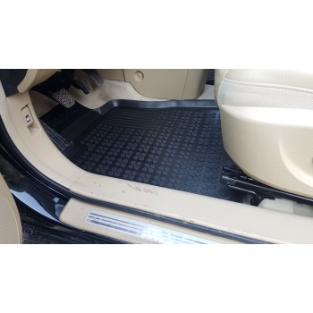 Λαστιχένια πατάκια Rezaw Plast για HONDA CR-V IV (2012-2018) / GREAT WALL H6 - τύπου σκαφάκι - 3τμχ.