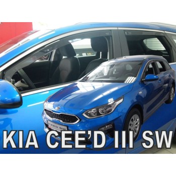 Ανεμοθραύστες για Kia Ceed (2018+) combi - 4 τμχ. εμπρός και πίσω