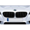 Μάσκα για BMW  F10 - F11  (2010+) -  μαύρη Piano Design - 2 τμχ.