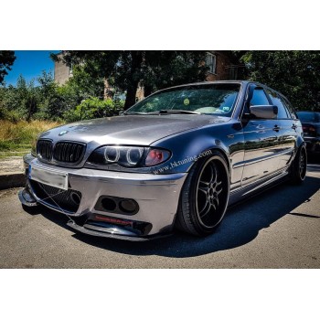 Δαχτυλίδια angel eyes για  BMW E46 sedan, combi (1998-2005) / E46 coupe (1998-2003) - U-Design με 4 προτζέκτορες