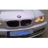 Δαχτυλίδια angel eyes για BMW E46 coupe (1998-2003) / BMW E46 Sedan, Combi (1998-2005) - κίτρινο χρώμα