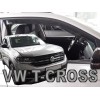 Ανεμοθραύστες για VW  T-CROSS 5D   (2019+)  - 2 τμχ. εμπρός