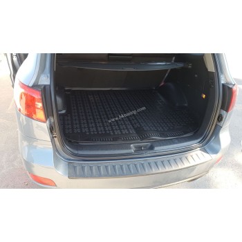 Πατάκι για πορτ - μπαγκάζ λαστιχένιο για Hyundai SANTA FE 5 seats (2006 - 2012) - Rezaw Plast - 1τμχ.