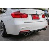 Diffuser για 2 εξατμίσεις για BMW F30 (2011+) - M pack