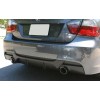 Diffuser πίσω προφυλακτήρα για BMW E90 (2005-2012) M-Performance - διπλό