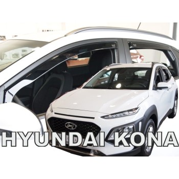 Ανεμοθραύστες για  Hyundai Kona (2017+) 5D - 4 τμχ. εμπρός και πίσω