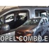 Ανεμοθραύστες για OPEL Combo E 5d / CITROEN Berlingo / PEUGEOT Rifter / TOYOTA ProAce City (2018+) - 4 τμχ. εμπρός και πίσω