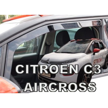 Ανεμοθραύστες για Citroen C3  Aircross (2017+) - 2 τμχ. εμπρός