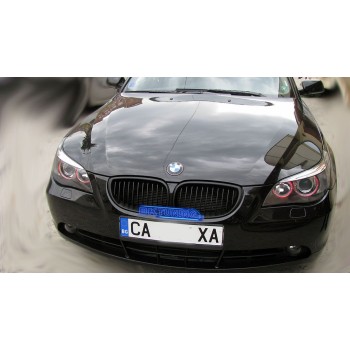 Μάσκα για BMW E60 (2003-2010) - μαύρη κυρτή  2 τμχ.