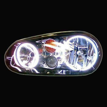 Δαχτυλίδια angel eyes για  Vw Golf 4 - led