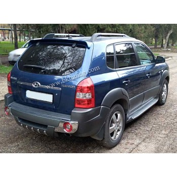 Εμπρόσθιο bull - bar και πίσω roll - bar για  για Hyundai Tucson (2004-2010) - 2τμχ.