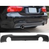 Diffuser πίσω προφυλακτήρα για BMW E90 (2005-2012) M pack - διπλό για διπλές απολήξεις