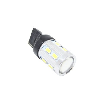 Led λάμπα τύπου Τ20  CANBUS με 16 SMD led και προτζέκτορα 5630 μονού φωτισμού πορτοκαλί - 1τμχ.