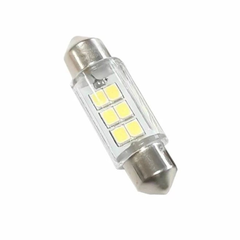 Led λάμπα για πλαφονιέρα με 6 SMD led 42 mm - 1τμχ.