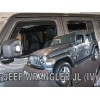 Ανεμοθραύστες για Jeep Wrangler JL IV 5D (2019+) - 4 τμχ. εμπρός και πίσω