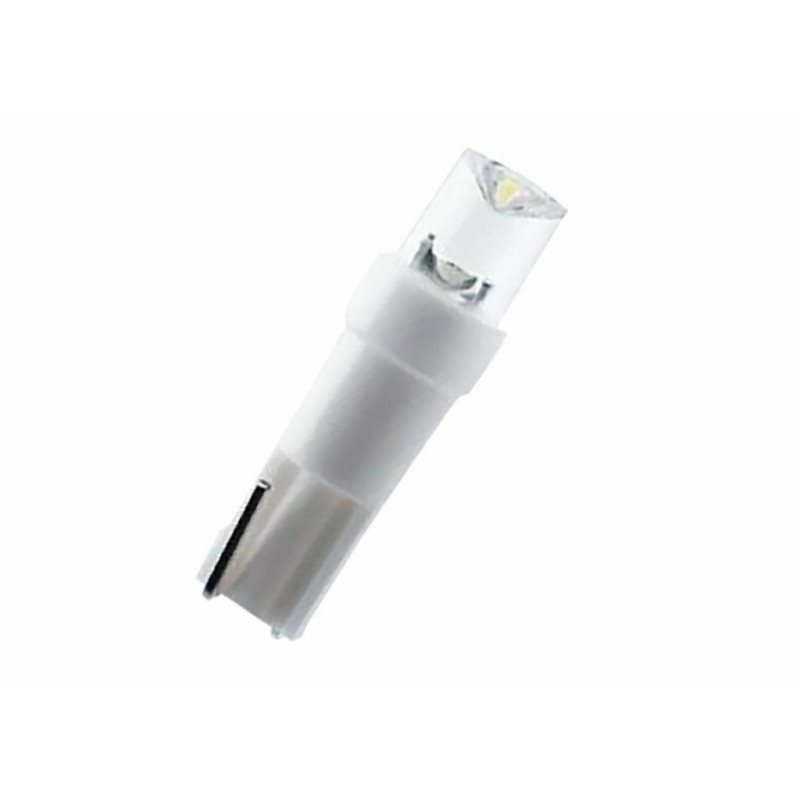 Led λάμπα τύπου T5 12V/1.2W λευκή - 1τμχ.