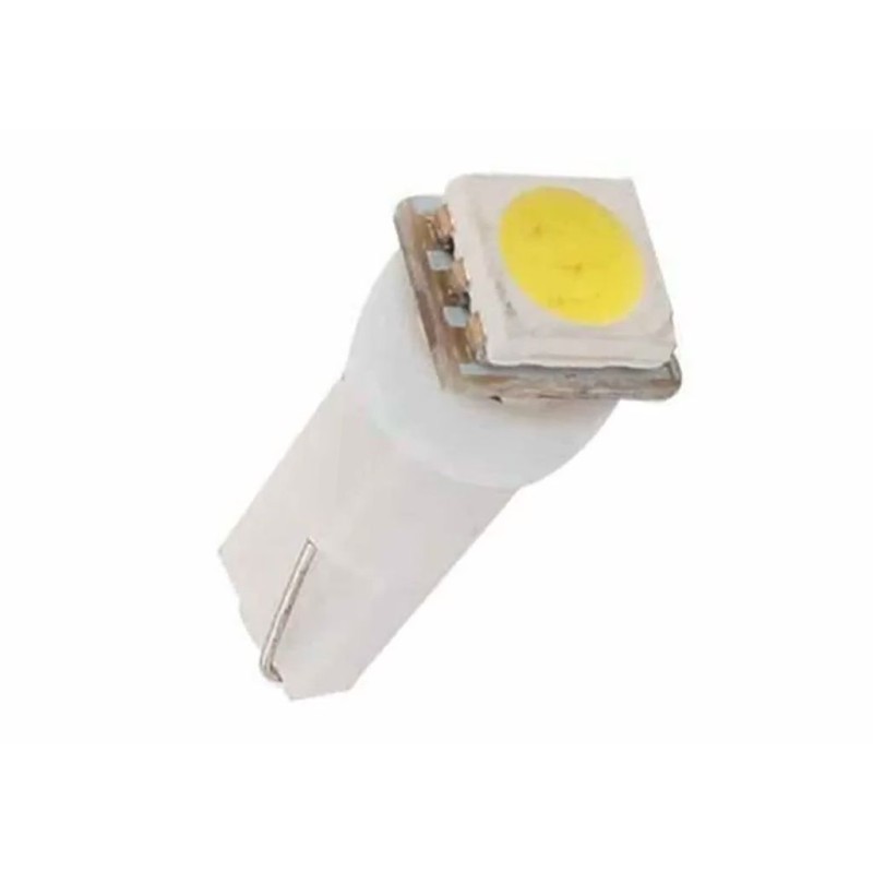 Led λάμπα τύπου T5 12V/1.2W λευκή - με 5050 smd led - 1τμχ.