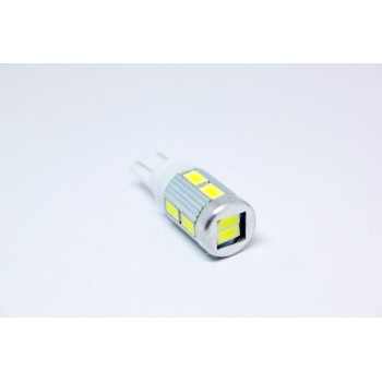 Led λάμπα τύπου Τ10 5W με 10 SMD 5630 led - κατάλληλη για φώτα ημέρας - 1τμχ.